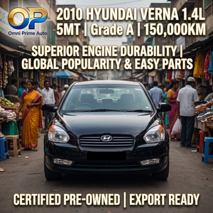 Hyundai Verna Usado Premium, Sedán a Gasolina, Eficiente en Consumo de Combustible, 4 Puertas, 5 Asientos, Volante a la Izquierda, <span class=keywords><strong>para</strong></span> Uso en Flotas Comerciales, Precio de Fábrica - Product Image 1