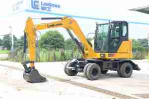 شحن مجاني 906FW Wheel 6t Digger m Bucket Engine معدات بناء عالية الكفاءة - Product Image 5