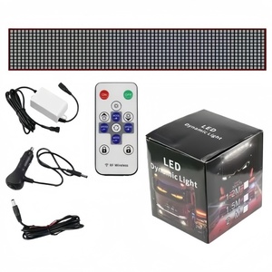 Piezas de Iluminación para Camiones de Alta Calidad, Luz Decorativa Dinámica LED Estilo Ojo de Demonio, Universal 12V 24V, Control por Aplicación y Control Remoto - Product Image 3