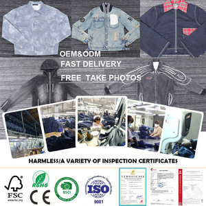 Giacca da camionista in Denim da <span class=keywords><strong>uomo</strong></span> <span class=keywords><strong>cappotto</strong></span> da motociclista strappato strappato Slim Fit <span class=keywords><strong>blu</strong></span> giacche di jeans - Product Image 4