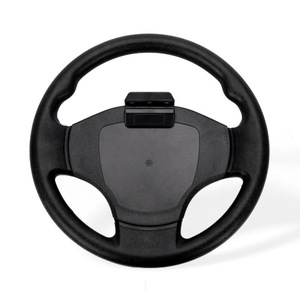 Cross Border Car Modification Steering <b>Wheel</b> 345mm 14 Inch Polyurethane Golf Cart <b>Racing</b> Steering <b>Wheel</b> - Product Image 1