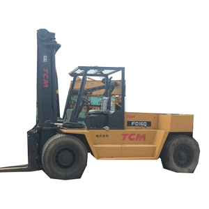 <b>Used</b> TCM FD100 10 Ton Low Working Hours 90% New Great Performance Japan Origin Diesel 4WD Rough Terrain - Product Image 1