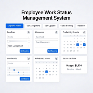 Application de suivi des performances des employés - Product Image 1