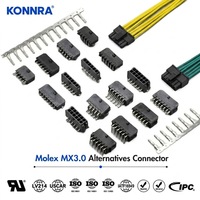 Alternativas a Molex Mx3.0, Conector Automotriz KR3000 Micro-Fit 3.0, Arnés de Cables Cruzados para PC, Cable de Repuesto 3001