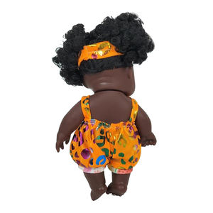 <span class=keywords><strong>2025</strong></span> American Girl 7 Zoll realistische schwarze wieder geborene Silikon puppe Fett Design für Kinder - Product Image 3