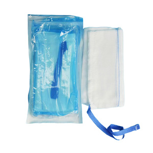 Éponge chirurgicale stérile MN-LS001 avec fil marqueur bleu radiolucent pour la chirurgie abdominale - Product Image 2