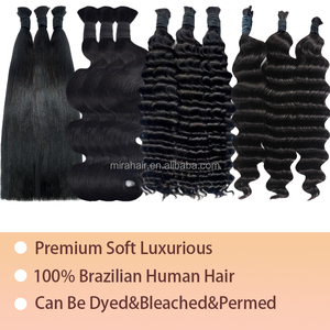 Vendeur Dropshipping Cheveux Humains Naturels 100% Perruque Vierge Humaine Brésilienne Premium Boucles Crochet Extensions de Cheveux en Vrac - Product Image 4