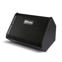 Moniteur de batterie électronique COOLMUSIC DM50 50W avec woofer de 8 pouces, effet de réverbération pour interface audio OTG et entrée microphone