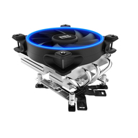 Pour Pccooler 120mm CPU ventilateur de refroidissement par Air processeur en aluminium refroidisseur radiateur pour boîtier d'ordinateur Compatible Intel LGA775/1155/1151 AM