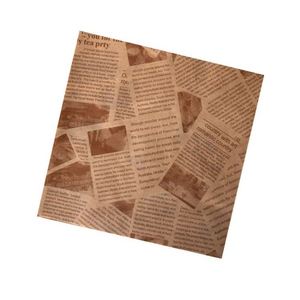Papier d'emballage en gros pour burgers et sandwichs, simple face, PE, imperméable, résistant à la graisse, recyclable, design personnalisé, pour pain, gelée et aliments - Product Image 5