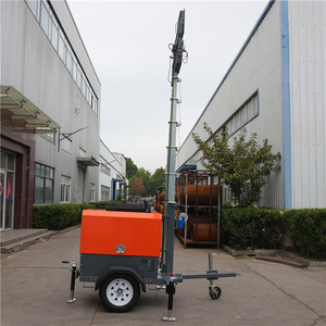 Tour d'éclairage mobile avec réservoir de carburant de <span class=keywords><strong>100</strong></span> L, moteur Kubota de 3,5 kW, 400 W*4 LED, station d'éclairage remorquable - Product Image 6