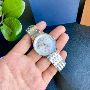 Montre mécanique de luxe pour homme, en acier inoxydable, style rétro, mouvement mécanique, grand cadran, étanche, calendrier, chronomètre d'aviation - Product Image 2