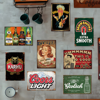 Plaque en métal personnalisée, imprimée UV, style vintage, signes de musique rock, cadeaux pour les fans de rock, décoration classique pour café, pub, bar