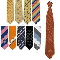 Cravates pour hommes élégantes pour le bureau, à micro-points, imprimées numériquement, fines, en polyester, à rayures horizontales