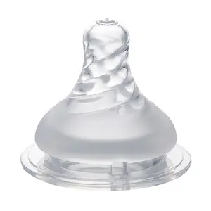 Chupete de bebé de silicona Real Nipple Feel Producto de goma Premium