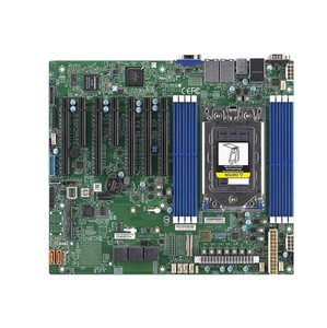 เมนบอร์ด H12SSL-I รุ่นใหม่เมนบอร์ดรุ่นเซิร์ฟเวอร์สำหรับซีรีส์ EPYC 7003/7002รองรับแรม ECC DDR4ความเร็ว3200MHz แบบ Registered ปริมาณรวมสูงสุด2TB มีช่องต่อ SDRAM จำนวน8 DIMMs - Product Image 1