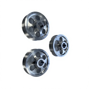 Composant de poulie usiné CNC sur mesure en acier inoxydable pour usage industriel - Product Image 1