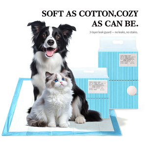 Wholesale Super Absorbent Disposable Breathable Skin Friendly Puppy Toilet Hygiene Pet Care Mat Pet <b>Pee</b> <b>Pad</b> for Dogs - Product Image 1