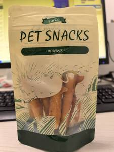 Snacks para Perros, Alimento Seco para Perros al por Mayor, Pollo Envuelto en Patata Dulce, Bocadillos Secos para Mascotas - Product Image 5