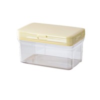 Boîte de conservation pour beurre, dispositif d'emballage hermétique, 250g pour diviser et conserver 500g de fromage à la crème