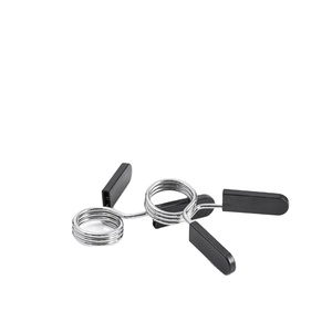 Bán buôn mạ crôm thép không gỉ 1 inch quả tạ Barbell Kẹp thanh mùa xuân <span class=keywords><strong>Clip</strong></span> cổ áo 60g cặp bền - Product Image 1
