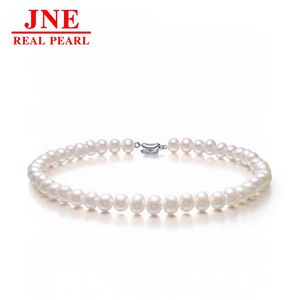 Regalo para el Día <span class=keywords><strong>de</strong></span> la Madre, Collar <span class=keywords><strong>de</strong></span> Perlas <span class=keywords><strong>de</strong></span> Agua Dulce Blancas, Casi Redondas, <span class=keywords><strong>de</strong></span> 9-10 mm, con Luz Intensa y Casi Sin Imperfecciones, para <span class=keywords><strong>Suegra</strong></span> - Product Image 5