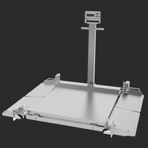 WAD-771 Bewegliche Boden waage aus Edelstahl Plattform waage 500KG 1T 2T - Product Image 3