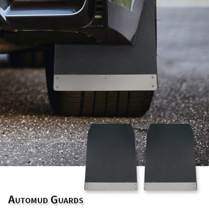 Juego <span class=keywords><strong>de</strong></span> 2 Guardabarros Universales Negros, Rojos, Amarillos y Azules para Camiones y Remolques - Product Image 3