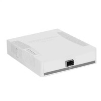 Mikrotik RB260GS Gigabit Ethernet de haute qualité (10/100/1000) Alimentation blanche sur Ethernet PoE CSS106-5G-1S