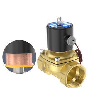 1-Inch Cống Điều Khiển 2W NC Solenoid <span class=keywords><strong>Valve</strong></span> 24V 220V Đồng Chuyển Đổi 12V Van Nước Với 4-6 Điểm Điều Khiển Cho Nước Phương Tiện Truyền thông - Product Image 4
