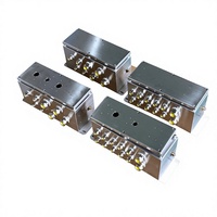 Boîtier de jonction antidéflagrant en acier inoxydable LD SS304 de 2 mm d'épaisseur, IP66 Ex Eb IIC T6 Gb DC24V 10A, finition brossée