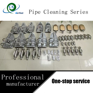 CS áp lực cao Xoay vòi phun, cống cao áp làm sạch nước Súng vòi phun, bùn làm sạch vòi phun - Product Image 4