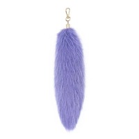 Porte-clés en peluche pour voiture avec pendentif queue de renard en strass, porte-clés mignon en fourrure de renard, pompon en fourrure de loup, breloque pour sac, cadeaux