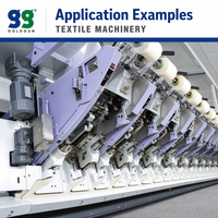 Boîte de vitesses hélicoïdale à arbre parallèle GOLDGUN 1,5 kW série F77, couple élevé, faible bruit, pour machines textiles