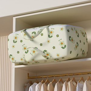 Clothing Organizer <b>Storage</b> Bag Rectangle Dustproof Moisture Proof Moving <b>Clothes</b> Quilt Bag With Zipper Multi Purpose - Product Image 4