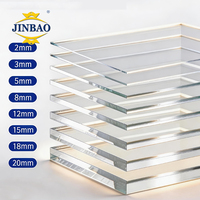 JINBAO Verre Holographique Matière Première Gaufrée Résistante aux Rayures pour Plafonds et Panneaux Muraux Échantillons Gratuits