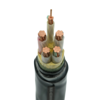 Câble d'alimentation basse tension isolé XLPE blindé à bande d'acier ZC-YJV22 ignifuge 0,6/1 kV, 6 mm² à 300 mm², directement de l'usine