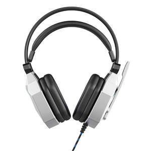 <span class=keywords><strong>Casque</strong></span> de jeu LED <span class=keywords><strong>blanc</strong></span> filaire, écouteurs stéréo 3,5 mm avec micro, haut-parleur magnétique 40 mm, <span class=keywords><strong>casque</strong></span> de jeu supra-auriculaire pour PC - Product Image 5