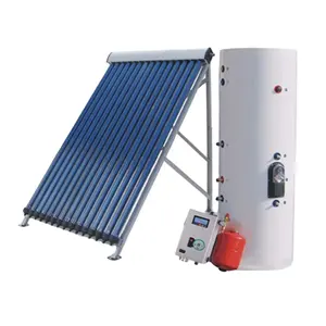Costo del sistema de calentador de agua Solar, tubos de vacío con soporte de aleación de aluminio