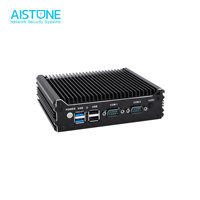 Mini PC AISTONE sin ventilador N150, router de cuatro núcleos con 4xLAN 2.5G, 2xCOM, RAM DDR4, SSD M.2 NVME, pfSense, OPNsense, Firewall