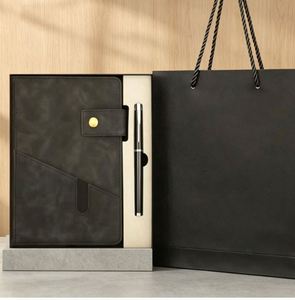 Custom Office Gifts for Employee Promotional Items Executive Set <b>A5</b> <b>Notebooks</b> With Pen Corporate Business Gift Set for Man - Product Image 5