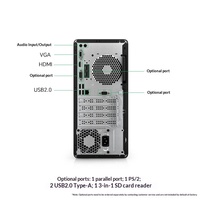 Ordinateur de bureau professionnel HP 200 Pro G9MT Édition étudiante financière 14e génération I3/i5 SSD Windows 10 Neuf Sans moniteur Graphiques intégrés