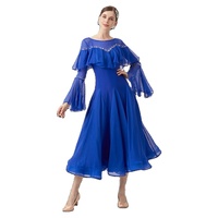 M-23060 personnalisé nouvelle robe de danse de salon standard international robes de danse de salon en soie perlée de haute qualité à vendre