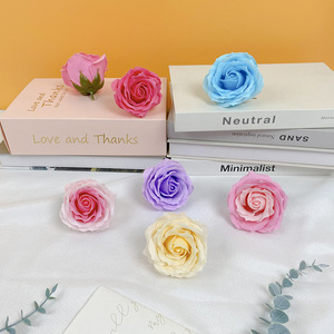 Suministros para Floristería, Caja de Regalo con 6 Capas de Flores de Jabón en Forma de Rosa, Flores Artificiales de Jabón para el Día de San Valentín y el Día de la Madre - Product Image 3
