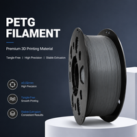 Filament d'imprimante 3D PETG, JUMO 1,75 mm et 2,85 mm, bobine de 1 kg, emballage sous vide anti-humidité, matériau écologique pour une impression FDM stable