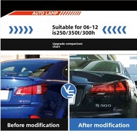 Feux arrière neufs à vendre pour Lexus IS250 2006-2012, modèle 935-2,935 12V