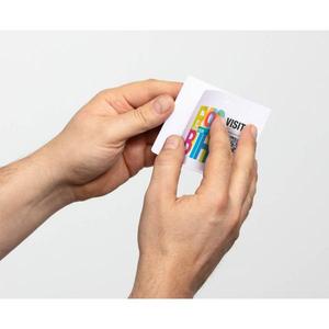 DURABLE - 8258-02 Porta-nombres para VISITANTES, 97x86 mm con orificio Euro (paquete múltiple) - EAN 4005546993737 TARJETAS DE IDENTIFICACIÓN - Product Image 3