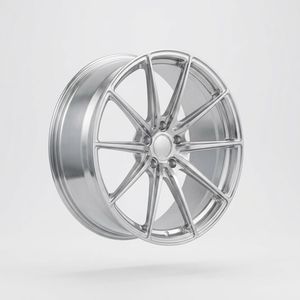 Jantes forgées monobloc super légères 6061-T6 à haute résistance à la compression, à rebord profond, chromées, personnalisées pour véhicules électriques et SUV à énergie nouvelle - Product Image 2