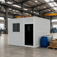 Maison préfabriquée à construction rapide petit minuscule conteneur bureau à domicile modulaire 20 pieds 40 pieds maison en conteneur pliable prête à vivre