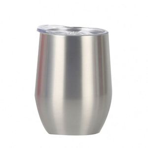 Gobelet isotherme promotionnel en acier inoxydable de 12 oz pour vin et boissons - Product Image 1